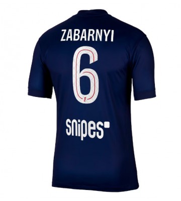Paris Saint-Germain Illia Zabarnyi #6 Hjemmebanetrøje 2025-26 Kort ærmer